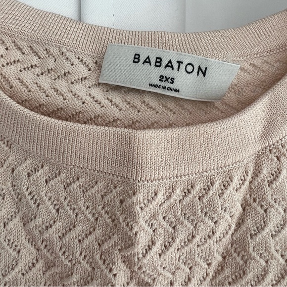 Babaton Pointelle Tank - Cream - Picture 5 of 16